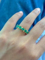 Emerald Diamond Ring