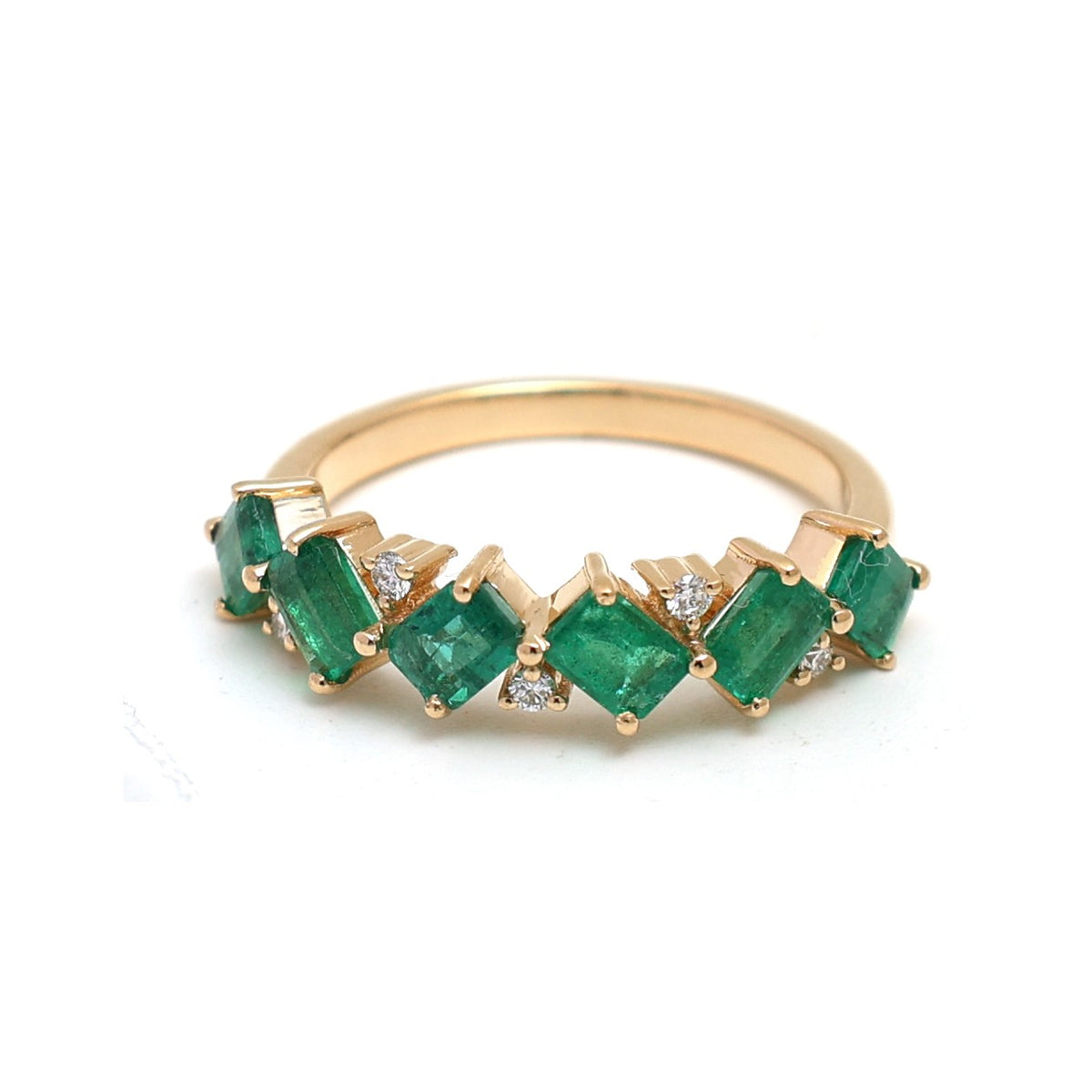 Emerald Diamond Ring