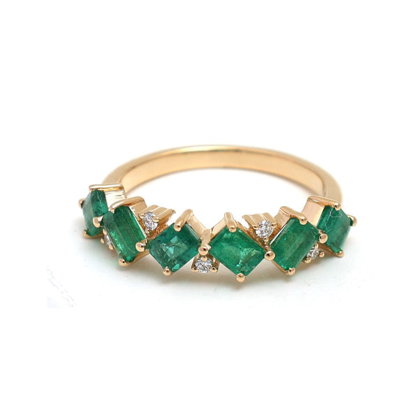 Emerald Diamond Ring