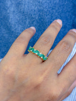 Emerald Diamond Ring