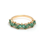 Emerald Diamond Ring