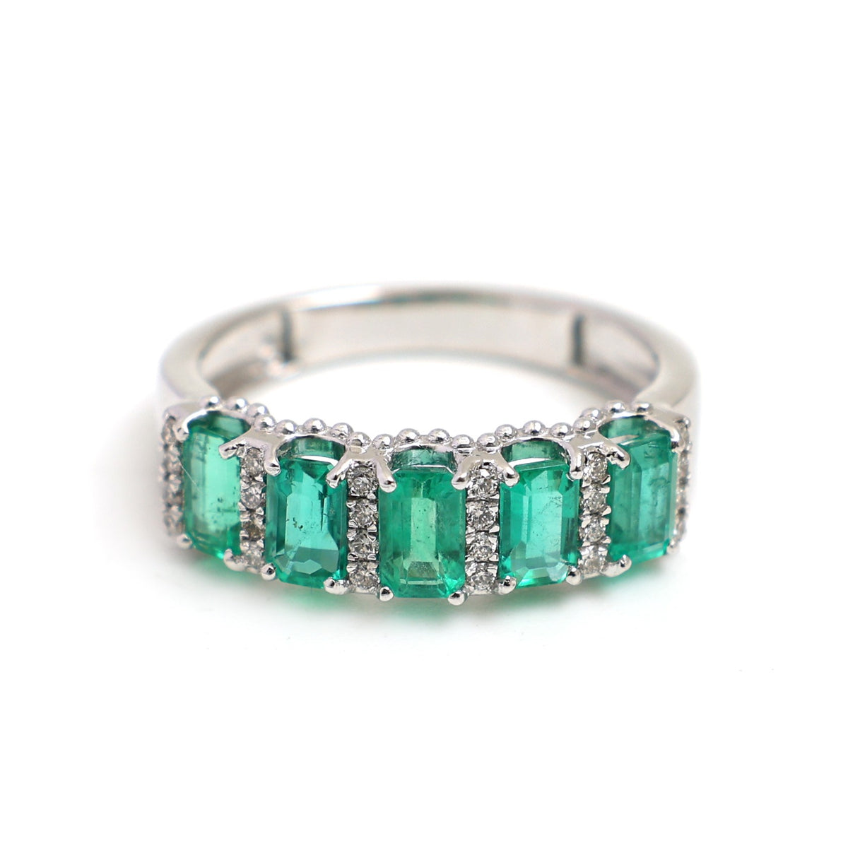 Emerald Diamond Ring