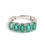 Emerald Diamond Ring