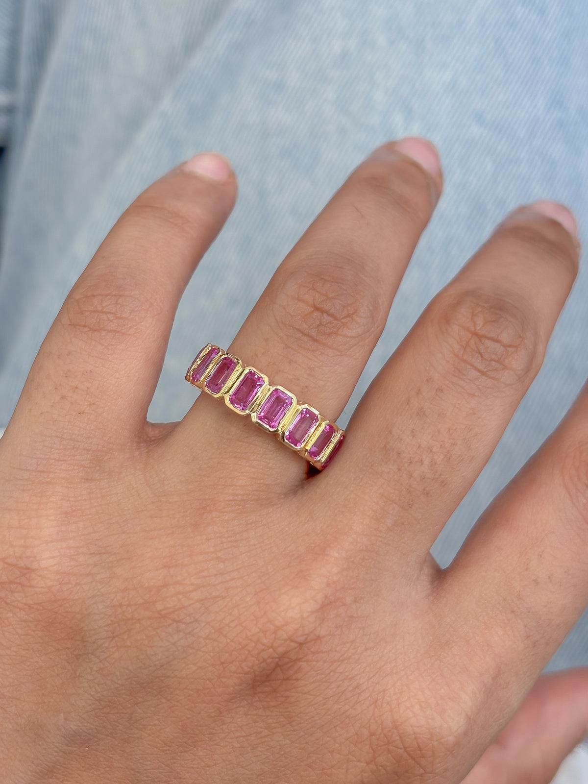 Pink Sapphire Ring
