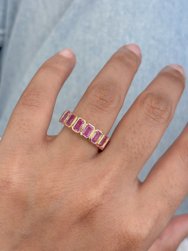 Pink Sapphire Ring
