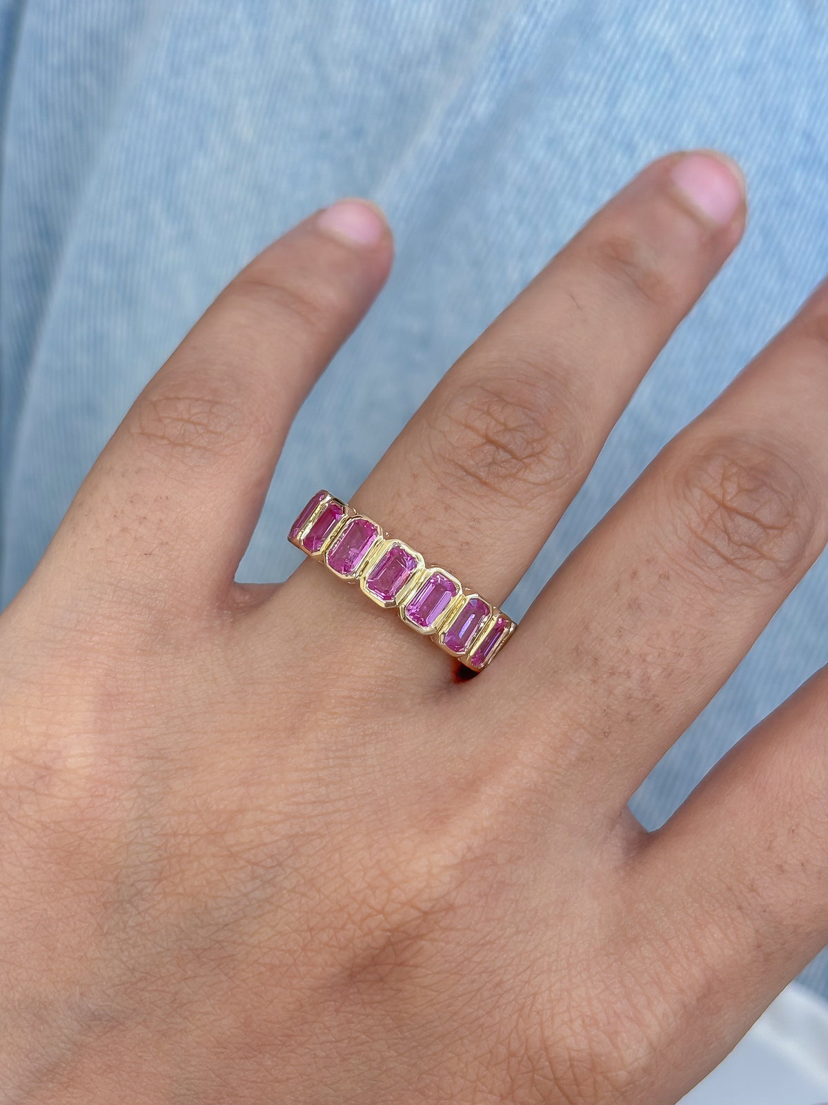Pink Sapphire Ring