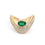 Diamond Emerald Ring