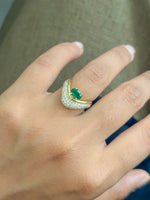 Diamond Emerald Ring