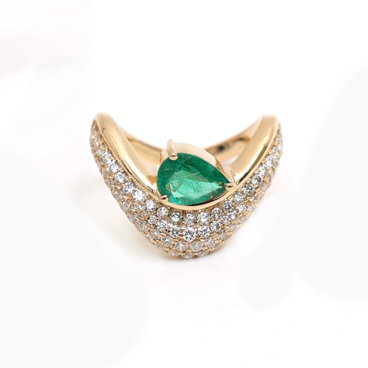 Diamond Emerald Ring