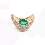 Diamond Emerald Ring