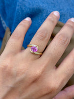 Pink Sapphire Ring