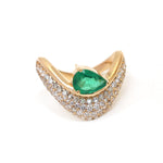 Emerald Diamond Ring
