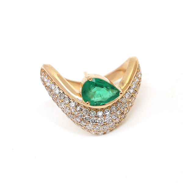 Emerald Diamond Ring