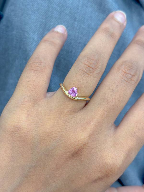 Pink Sapphire Ring