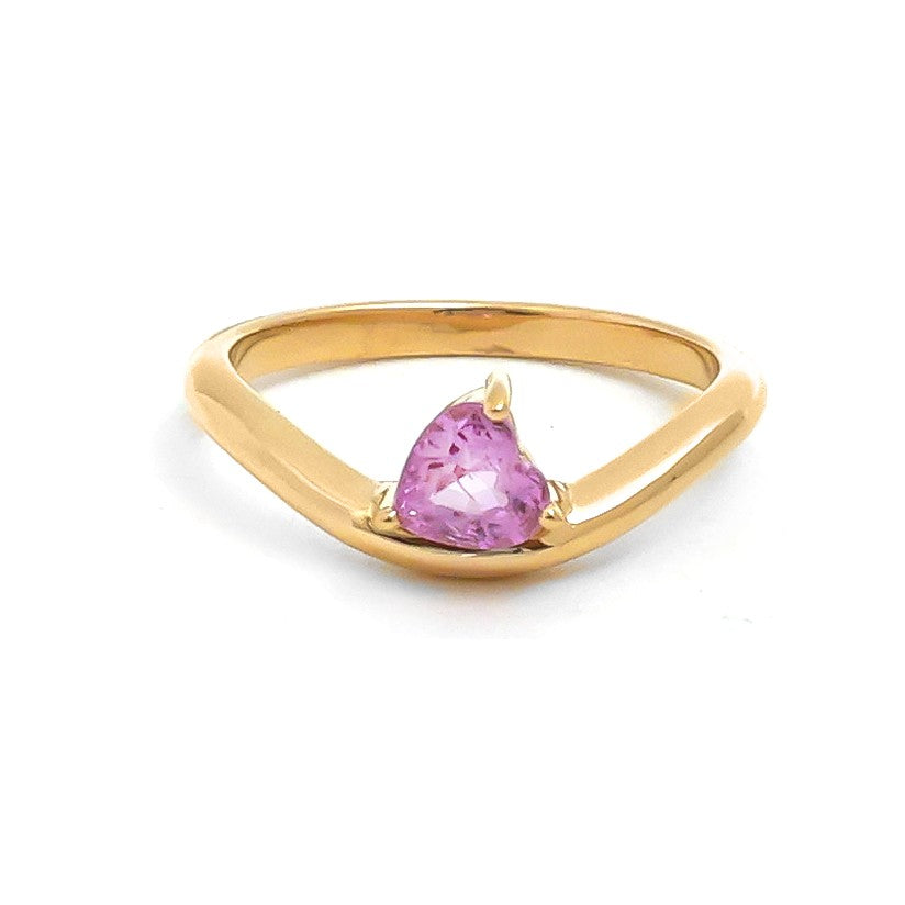 Pink Sapphire Ring