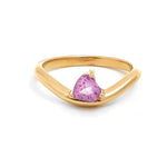 Pink Sapphire Ring