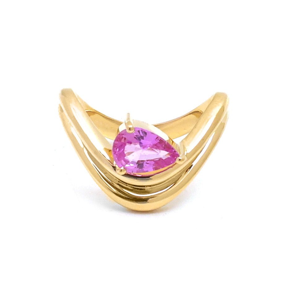Pink Sapphire Ring
