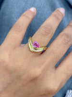 Pink Sapphire Ring