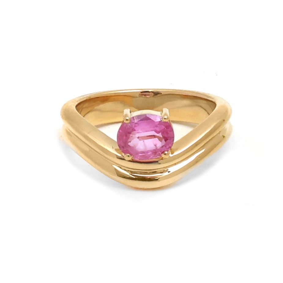 Pink Sapphire Ring