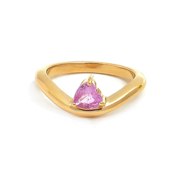 Pink Sapphire Ring