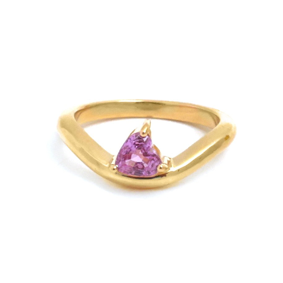 Pink Sapphire Ring