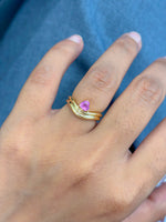 Pink Sapphire Ring
