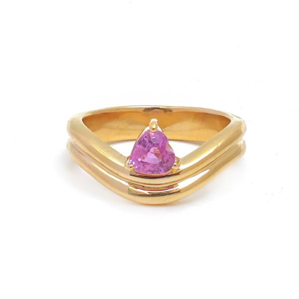 Pink Sapphire Ring