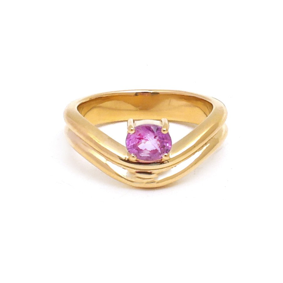 Pink Sapphire Ring