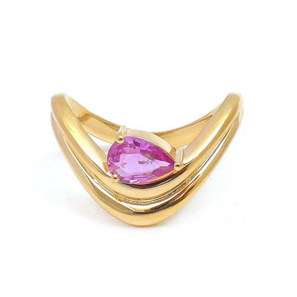 Pink Sapphire Ring