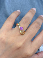 Pink Sapphire Ring