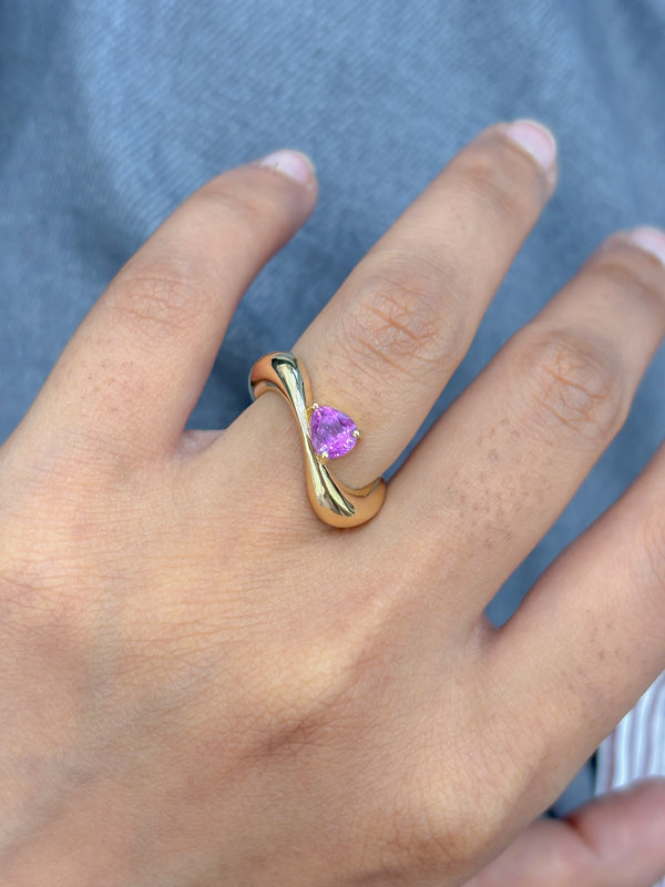 Pink Sapphire Ring