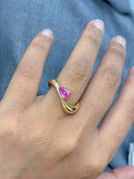 Pink Sapphire Ring
