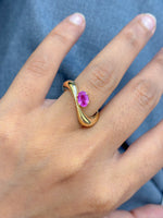 Pink Sapphire Ring