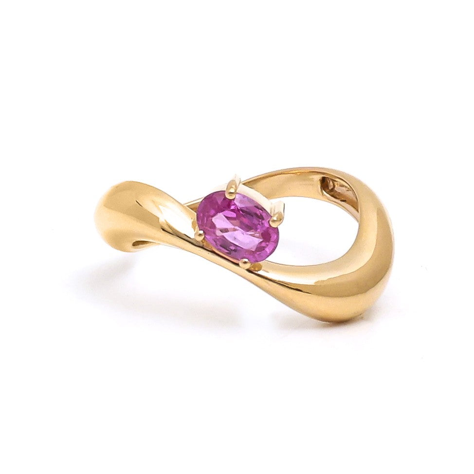 Pink Sapphire Ring