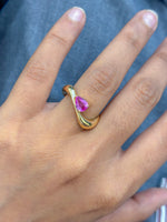 Pink Sapphire Ring