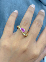 Pink Sapphire Ring