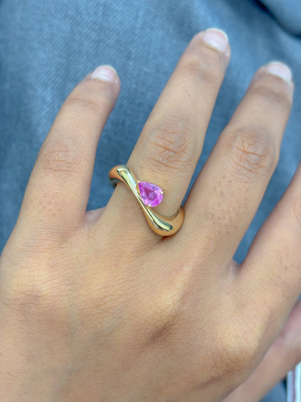 Pink Sapphire Ring