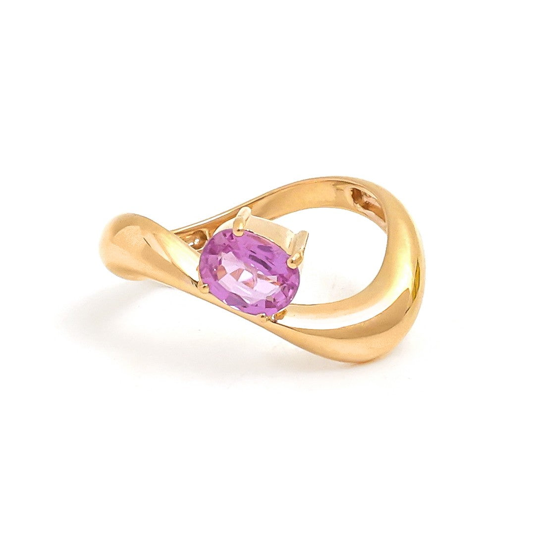 Pink Sapphire Ring