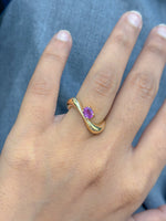 Pink Sapphire Ring