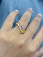 Pink Sapphire Ring