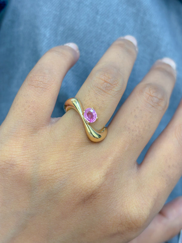 Pink Sapphire Ring