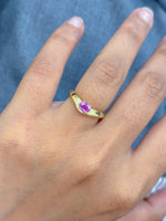 Pink Sapphire Ring