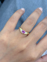 Pink Sapphire Ring