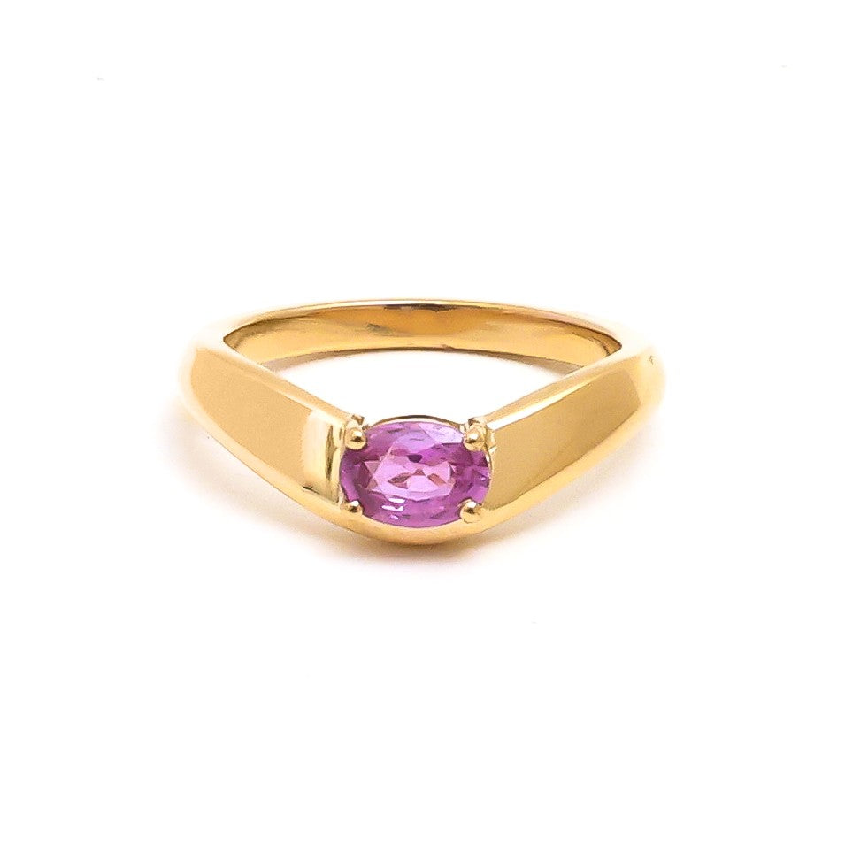 Pink Sapphire Ring