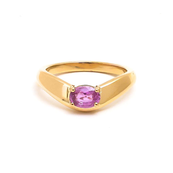 Pink Sapphire Ring
