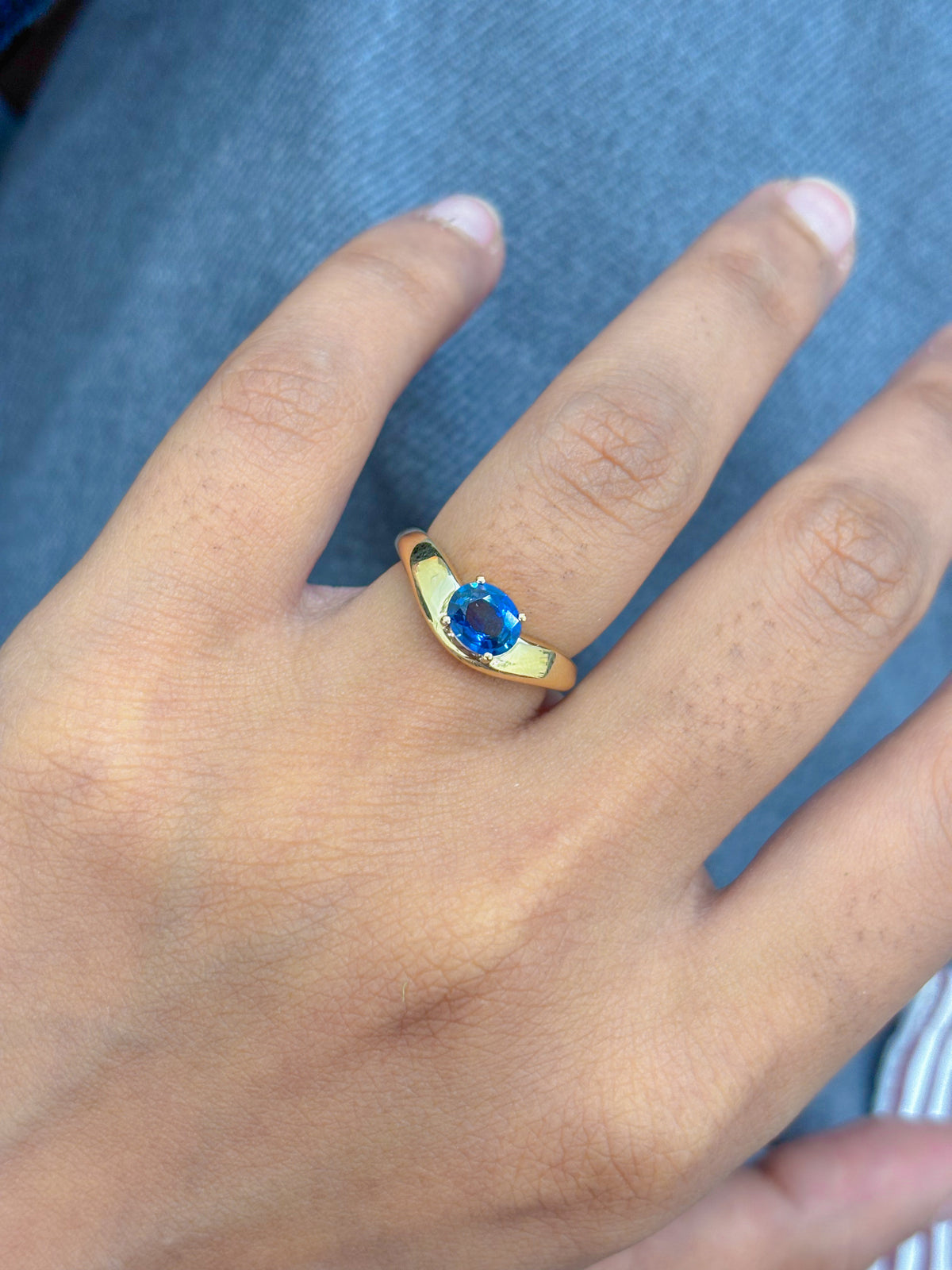 Blue Sapphire Ring