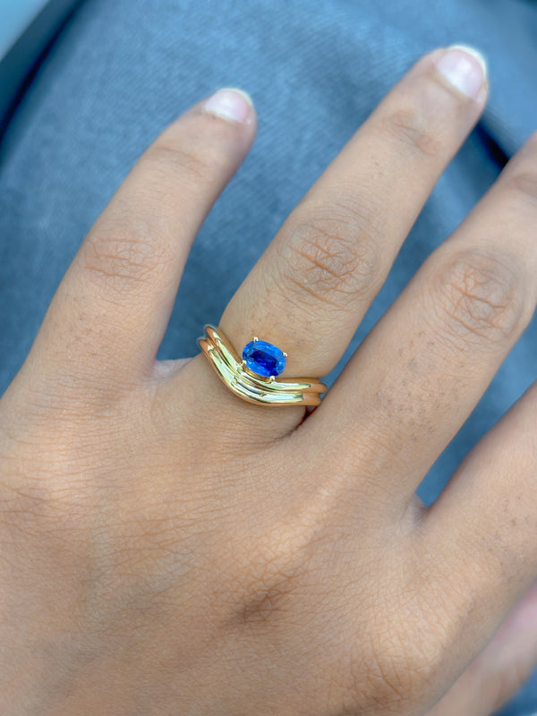 Blue Sapphire Ring