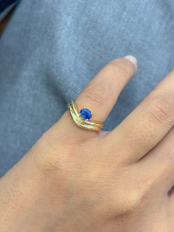 Blue Sapphire Ring