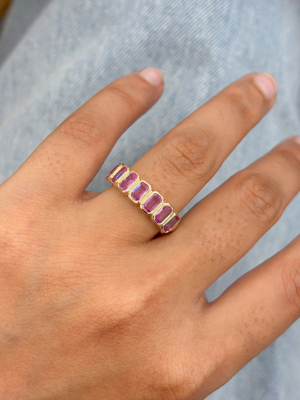 Pink Sapphire Ring