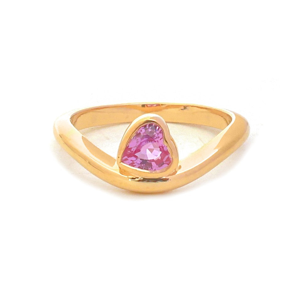 Pink Sapphire Ring